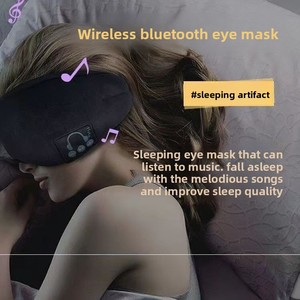 Maschera per Occhi con Cuffie Wireless Integrate per Musica e Isolamento Acustico, Ideale per Dormitori Studenteschi - Product Image 2