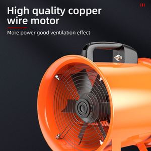 Ventilateur axial de refroidissement pour salle d'équipement électronique d'entrepôt d'usine, super volume, portable, diamètre 200mm 250mm 350mm - Product Image 4