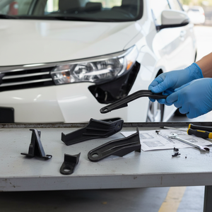 ชุดซ่อมไฟหน้า (4ชิ้น) ด้านขวาสำหรับใช้งานร่วมกับ Toyota Corolla-2014 OEM 8113002E70 - Product Image 3