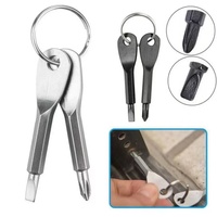 Destornillador Phillips Mini Portátil Titan con Logotipo Personalizado, Llavero de Bolsillo de 90 mm, Grabado, Regalo Promocional, Herramienta Manual para Reparaciones y Otras Tareas