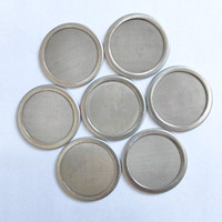 Cakram Filter Air Stainless Steel Diameter 1" 2" 3"  Kustom,  Mesh 10 20 30 40 50 60 80 100 150 200, Bahan Ss 304