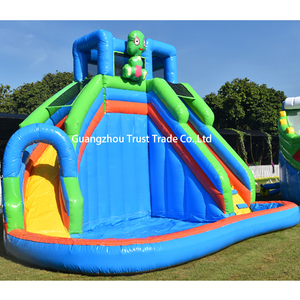 Thương mại <span class=keywords><strong>18</strong></span> OZ PVC <span class=keywords><strong>Inflatable</strong></span> trượt nước với hồ bơi cho trẻ em <span class=keywords><strong>Inflatable</strong></span> bouncy lâu đài trượt nước - Product Image 3