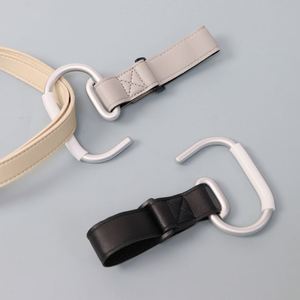 Portable Stroller Luggage <b>Hook</b> Buggy Single <b>Hook</b> <b>Clip</b> Strap <b>Hook</b> for Hanging Diaper Bag - Product Image 2