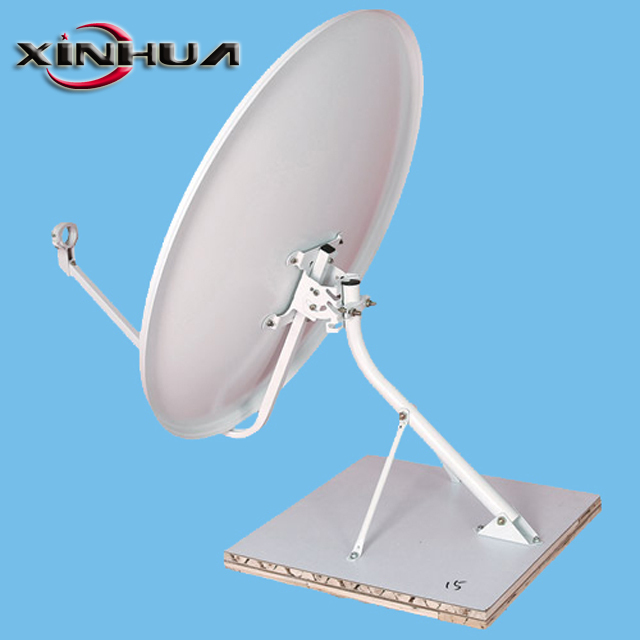 Factory Wholesale High Quality Outdoor Satellite Dishes Watch TV Ku Band 80cm High Gain Dish
