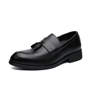 Chaussures habillées formelles de qualité supérieure pour hommes, confortables et élégantes, fabriquées à la main, sur mesure, augmentant la taille, disponibles en hiver - Product Image 6