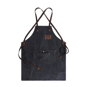 Vải + PU BIB không tay công cụ Tạp dề cho quán cà phê và làm vườn sử dụng - Product Image 6