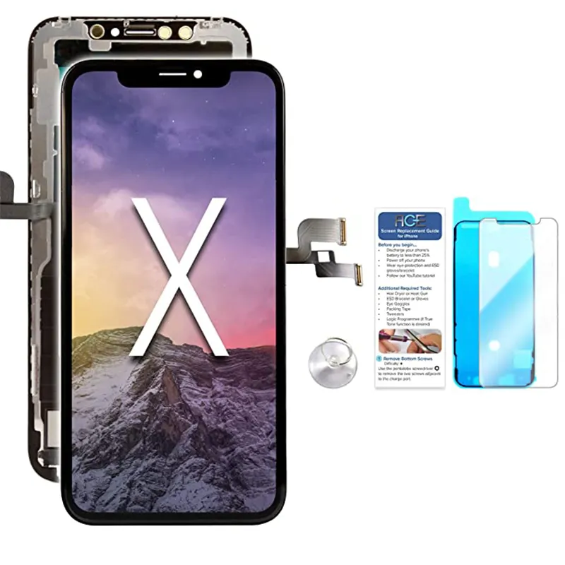 Wholesale Screen Lcd For Iphone X Lcd Display Screen Replacement For Iphone 10 Cell Phone Screen Repair