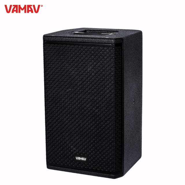 VAMAV Bocinas NOVA LX108 8-inch Full-Range Speaker 400W RMS Active Wooden Stage Professional Speaker System Bluetooth Portable