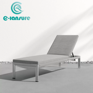 Juegos de muebles de exterior modernos ajustables de lujo, tumbona de aluminio caliente para jardín, terraza, patio, Villa, para hoteles - Product Image 1