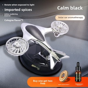 2025 nuova auto da caccia solare <span class=keywords><strong>deodorante</strong></span> per profumo di aromaterapia sedile rotante in plastica resistente alle fragranze - Product Image 6