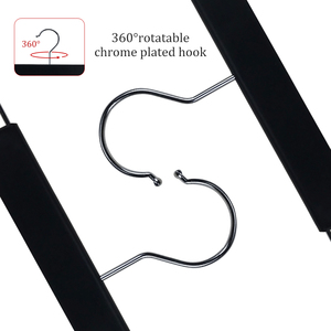 La fabbrica di Clip appendiabiti per pantaloni Produce piccoli pantaloni economici pantaloni e pantaloncini appendiabiti in plastica - Product Image 3