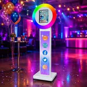 Free logo Rental Business Portable PhotoBooth Suit10.2-13inch <strong>ipad</strong> Stylish, Practical &amp; Sturdy <strong>ipad</strong> Photo Booth Machine - Product Image 1