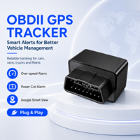 Traceur GPS OEM Plug & Play OBD avec détection ACC, LBS, alarme antivol et coupure de courant, GSM/GPRS/2G 4G LTE en temps réel, application Android pour la location de voitures