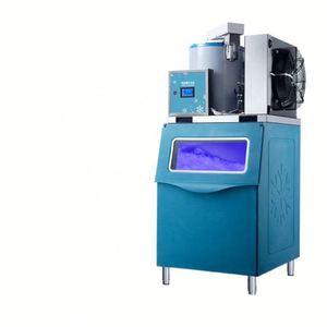 Máquina de Hielo Comercial de Autoservicio 220V para Mariscos, Totalmente Automática, Gran Capacidad 300kg, Hielo en Escamas Finas, Componente Central de Bomba - Product Image 6