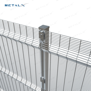 سياج كهربائي مضاد للتسلق ومغطى بألواح أمان عالية من كلوريد البولي فينيل شديد التحمل وبوابة آمنة مع بوابات - Product Image 2