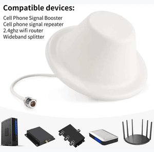เสาอากาศ 4G LTE 698-2700MHz แบบติดตั้งภายในอาคาร กำลังขยายสูง 3.5dBi สำหรับ 4G 5G แบบรอบทิศทาง  ช่วยส่งเสริมการใช้งาน IoT สำหรับอุตสาหกรรม Starlink - Product Image 2