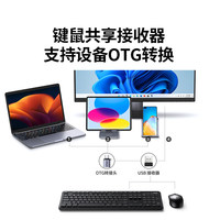 UGREEN 2.4G Wireless Keyboard Mouse Combo Flat Keycap Silent Office Keyboard Mouse Set Bulk Wholesale for Business Procurement