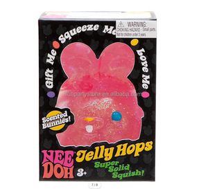 Nuevo Juguete Sensorial Antiestrés de Gelatina con Aroma a Lúpulo, Brillantina y Conejito, Bola de Estrés de PU, Caja Sorpresa, Regalo Sensorial - Product Image 4