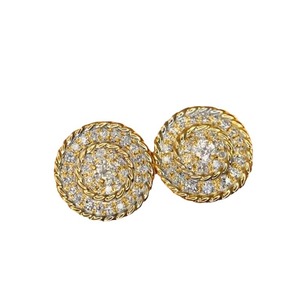 Orecchini a Perno Rotondi Vintage per Donne, Accessori per Orecchie alla Moda per Uso Quotidiano - Product Image 5