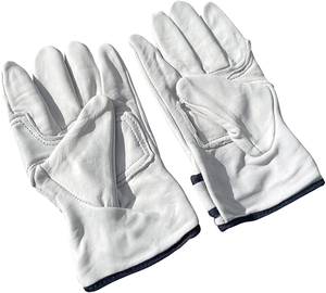 ถุงมือหนังวัวราคาประหยัดสำหรับห้องปลอดเชื้อ หนา 2 มิล ผิวเรียบกันลื่น สีขาว จากผู้ผลิต - Product Image 5