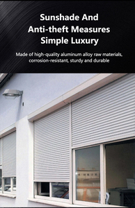 Ventanas Corredizas Modernas de Aluminio y Vidrio con <span class=keywords><strong>Persiana</strong></span> Eléctrica <span class=keywords><strong>Interior</strong></span> - Product Image 5