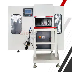 Preço automático da máquina fresadora de alumínio para janelas, processamento automático de perfil de janela de alumínio com controle automático CNC de três eixos