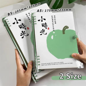 Carnet détachable à feuilles mobiles en PVC imperméable imprimé 60 feuilles B5/A5 pour la préparation aux examens et l'utilisation au collège - Product Image 5