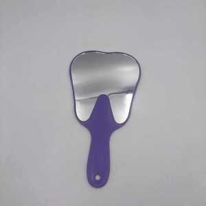 Miroir dentaire, ornement dentaire, miroir en verre, miroir en forme de dent, sans distorsion, disponible en 7 couleurs. - Product Image 3