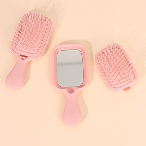 2025 nuovo pettine a cuscino d'aria con stampa unicorno con vernice Spray testa Airbag pettine Cross border per bambini - Product Image 2