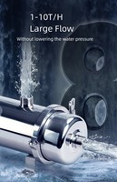 Membrane de filtration ultra en acier inoxydable 1000L bon prix aqua win filtre purificateur d'eau pour la maison potable