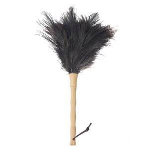Plumeau à thé portable, outil de dépoussiérage domestique sans perte de plumes, plumeau électrostatique, plumeau en plumes d'autruche. - Product Image 5