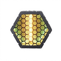 Projecteur de scène rétro professionnel 100W LED blanc CRI 90 avec contrôle par pixel DMX512 RDM IP33, lumière stroboscopique vintage pour studio et club
