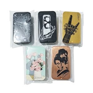 Nhà Máy Bán Buôn Kim Loại Trượt Quà Tặng Tinplate Hộp Đầy Màu Sắc Trận Đấu/Viên Thuốc/Bạc Hà Kẹo Lưu Trữ Logo Tùy Chỉnh In <span class=keywords><strong>Mini</strong></span> Hộp Thiếc Gói - Product Image 4