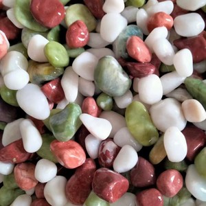 <span class=keywords><strong>Ghiaia</strong></span> Decorativa in Pietra Naturale Colorata <span class=keywords><strong>per</strong></span> Riempimento Vasi, Acquari e Decorazione di Sentieri Esterni - Product Image 2