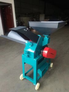 Precio de fábrica 3 en 1 máquina de procesamiento de paja máquina cortadora de hierba máquina de molino de harina a bajo precio - Product Image 4