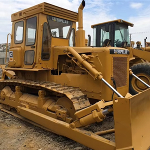 Bulldozer de orugas CAT D6D D6G usado de alta calidad original, tractor de orugas Caterpillar D6D de segunda mano, topadora D6D en venta - Product Image 2