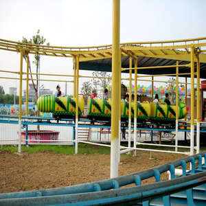 Nouvel équipement de parc d'attractions : Montagnes russes géantes sur le thème des vers fruités, manèges de parc d'attractions, montagnes russes à vendre - Product Image 5