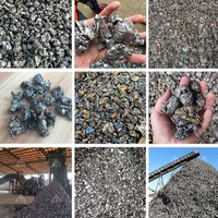 Usine de recyclage à haut rendement pour le broyage et le déchiquetage de cadres de vélos usagés, de pièces de voitures, de roues en acier, de fer et d'aluminium