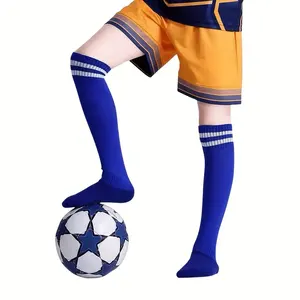 REMOULD Non Slip Long Silicone Football Socks Custom Logo Football Grip Anti-slip Socks Low Moq Men's Pro Elite Soccer Socks