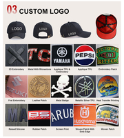 Casquette de baseball personnalisée en coton 100% avec broderie 3D, vente en gros OEM, 6 panneaux, visière incurvée, réglable, unisexe, logo latéral, toutes saisons