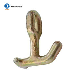 Chaîne de fixation G70 G43 TJ Hook en acier super allié et acier au carbone forgé, électrogalvanisée, pour applications de cerclage de cargaison - Product Image 1