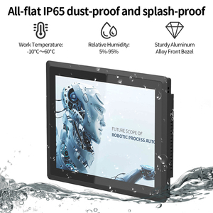 Độ sáng cao cảm ứng Bảng điều chỉnh PC 10.1 12.1 15 15.6 17 21.5 inch đầy đủ nhôm 1000 nits IP65 không thấm nước công nghiệp bảng điều chỉnh PC - Product Image 2