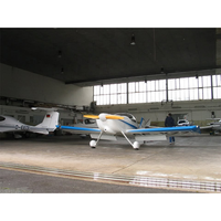 Hangar d'avion et atelier en structure spatio-framboisière en acier léger et acier au carbone SAFS - Vente chaude