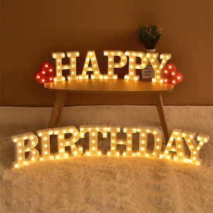 Panneau lumineux Led pour chapiteau, en forme de lettres, vente directe fabricant, grandes <span class=keywords><strong>et</strong></span> grandes lettres lumineuses - Product Image 2