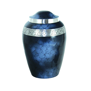 Urna de cremación de metal de alta calidad con diseño de fuego verde y banda plateada con grabado llamativo, recuerdo funerario, urna para cenizas de mascotas - Product Image 6