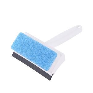 Multifunctional window glass brush, wall tile cleaning brush, <b>double</b>-<b>sided</b> <b>mirror</b> cleaning sponge brush, squeegee - Product Image 5
