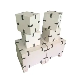 大型设备用折叠包装胶合板板条箱木制运输板条箱专用板条箱