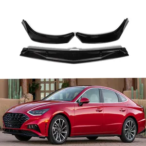 Auto-Accessoires Voorbumper Lip Spoiler Side Splitter Kin Diffuser Body Kit Beschermer Beschermers Voor Hyundai Sonata 2020 2021