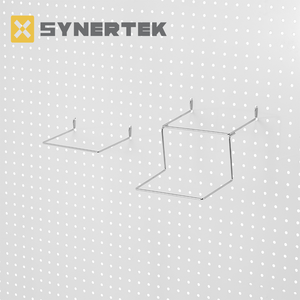 Widen lỗ duy nhất Pegboard hiển thị móc siêu thị phụ kiện kim loại móc móc áo cho cửa hàng bán lẻ kệ - Product Image 5