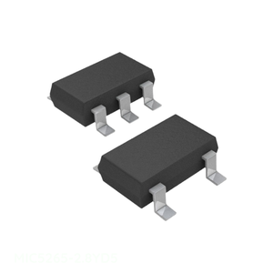 ชิ้นส่วนอิเล็กทรอนิกส์ Power Management (PMIC) MIC5265-2.8YD5 SOT 23 5 Thin, TSOT 23 5  มีสินค้าในสต็อก - Product Image 1